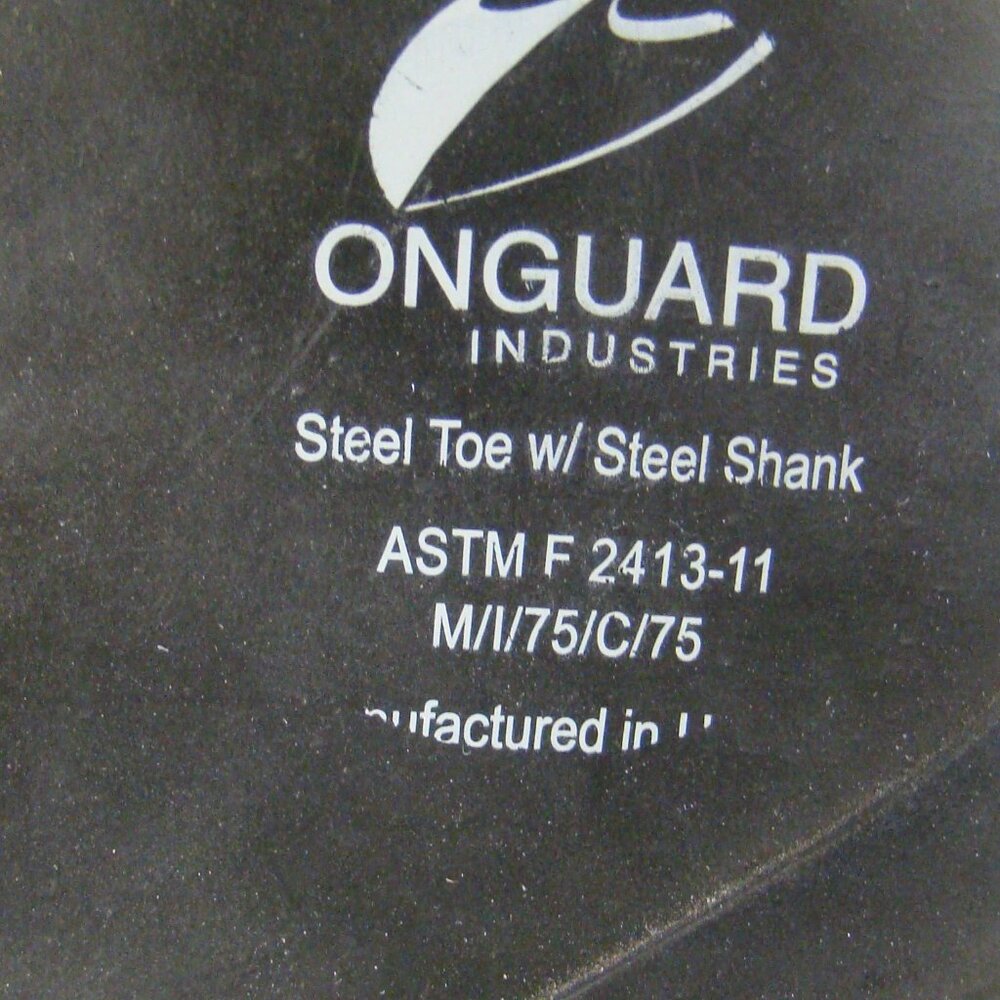 Dunlop Protective Footwear Steel Work Boot Black, Size 8 - Picture 3 of 9